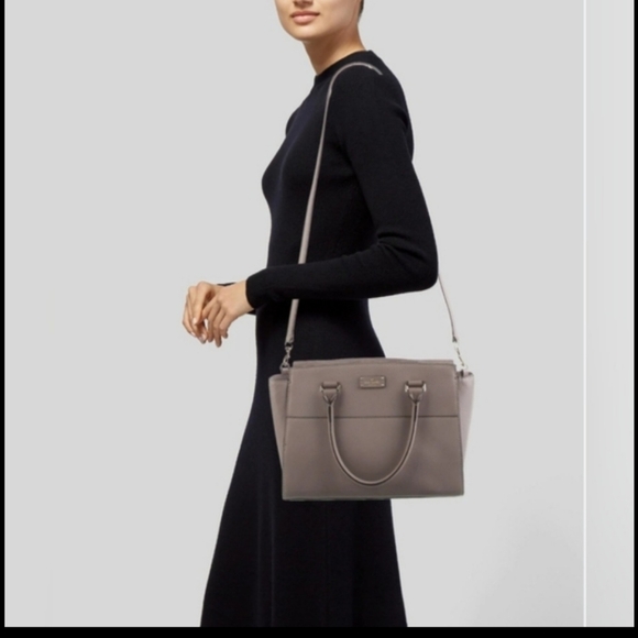 Kate Spade NWT Grove Street Lana color cityscape satchel crossbody bag - Picture 2 of 15